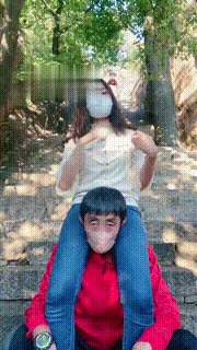 【小劳拉】户外山顶骑马【完整版】 bf18915_1