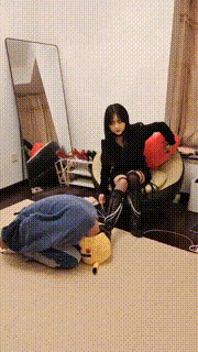 【万灵】反绑数据线狠抽打手掌 JS23030504