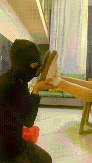 【术术】下班原味棉袜裸足气味辱狗 bf28020