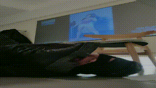 【甜沁】桌底视角-长靴黑丝碾压踩【双视角版】bf49202_2