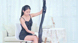 【SSA丝社】 评测 NO.094 君君 意大利原装进口黑色连裤袜，拆箱质量测试（上）