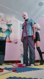 【软糖】骑马胯下辱长靴踩踏五花大绑 bf31660