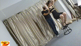 【绳舞飞扬】笑笑四马秋千吊……笑笑吊起荡秋千、踩背按摩、四马吊起