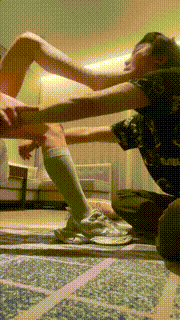 【虫虫】晨跑后原味控制全体重踩踏 bf27664