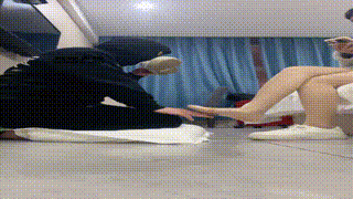 【沐沐大大】跪舔清理脏小白鞋肉丝jioJS250310-11