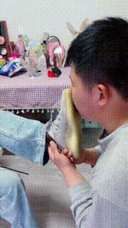 【潘妮女王】贝壳头黑丝气味羞辱脚踩喂食 bf27589