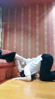 【汐汐】小白鞋原味棉袜辱狗 bf21924