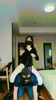 【小鱼姐姐】女军统骑马遛狗专场 bf25287