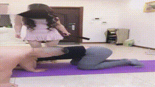 【冷柔】暴力脚耳光