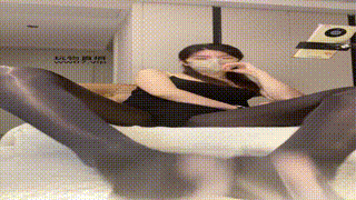 【170精灵S姐】油亮黑丝脚灯250302-1