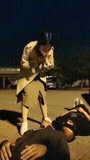 【雪儿】姐妹夜跑后原味棉袜户外调【完整版】 bf11217_1