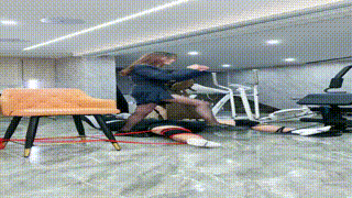 【麋鹿银儿】生化危机版踢虐裆bf50948