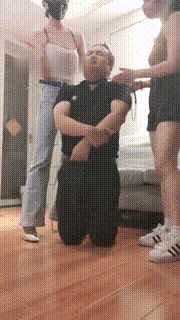 【暴力美学】双S-掐乳-腿绞sp-鞋底浓痰-狠踹刑抽【双视角版】 bf29787_2