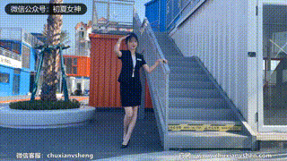 【初夏女神 】NO.085 安妮 黑色西装