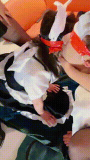 【鑫儿教头】双主VS情侣奴-骑马舔原味脚鞋-吃丝袜【双视角版】bf28096_1