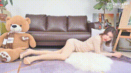 【SSA丝社】 短片 NO.335 淑贞 橙色方领短裙