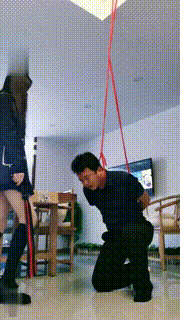 【猫神大人】学生S长靴吊绑老师虐【双视角版】 bf17686_1