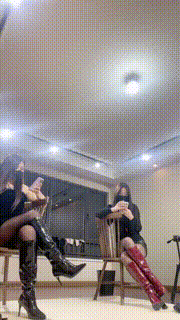 【仙女殿下】双S各式长靴轮番暴力踢裆【双视角版】 bf28131_2