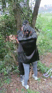 【朱迪】户外捆绑固定树上虐打【双视角版】 JS23092220_1