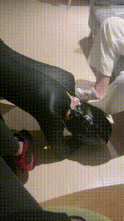 【小软】素人妹妹粉色棉袜辱狗 bf20151