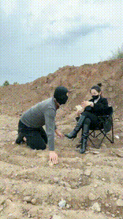 【辣姐】户外泥地训练人形犬bf46253