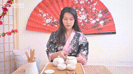 【SSA丝社】 短片 NO.040 素素の茶艺 肉丝袜