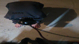 【sera】跪舔脏长靴-户外遛狗JS250303-33