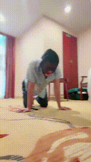 【长沙雪王】迷恋裸足全体重踩骑马人体座椅【完整版】 bf32092_2