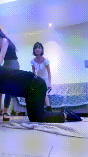 【嘉妮S】双S深夜虐-闻舔脏鞋棉袜碾压踩【三视角版】JS23092402_2