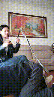 【紫烟】重刑-戒尺重度抽打贱奴bf51344