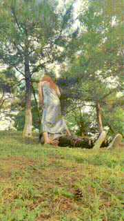 【魔鬼天使】户外虐跟踪狂-坐脸窒息_碾压踩_骑马【双视角版】bf42909