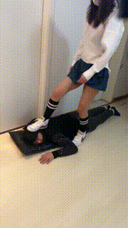 【Da猫】素人S-运动鞋黑长袜羞辱【双视角版】bf51603_01