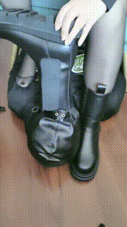 【bye】气味控制-闻jio靴子裸足高跟 bf26694