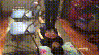 售房打工妹原味棉袜高跟重踩