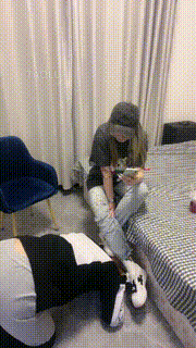 【樱木花椒】双S把男友当脚垫 bf10913