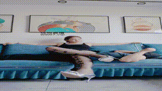 【李老师】高跟网袜全体重踩踏【双视角版】JS250228-34_1