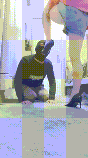 【灵竹夏琳】高跟肉丝+长靴深喉舔鞋【完整版】 bf7275_1