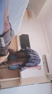 【颜颜颜主】闻舔脏鞋原味黑丝裸足 bf30681