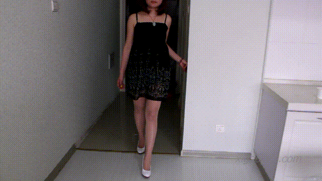 【细高跟合集】Vivian的白色经典细高跟鞋视频