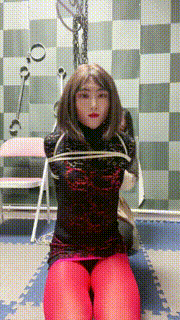 【盈盈】五花大绑封嘴虐CD奴JS241026-10