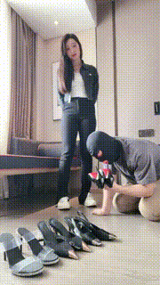 【上海赵丽颖】监督贱狗舔脏鞋 bf27815