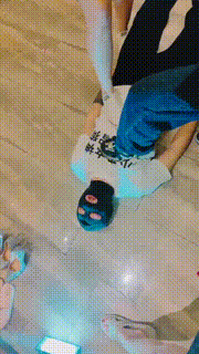 【小鱼姐姐】4S-骑马转胯袜子塞嘴全体重踩踏【三视角版】 bf25882_2