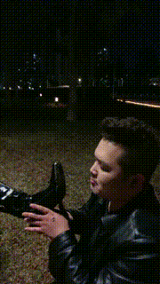 【ccyouer】情侣S-长靴网袜户外遛狗 bf23688