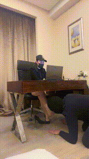 【迟冷熙S】剧情：办公室女上司教训废物下属 bf21972