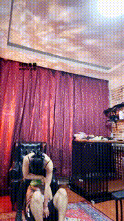 【冷颜】长靴白袜虐狗笼绿帽JS250316-17