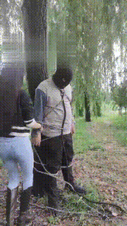 【霁月S&amp;ampamp辰辰S】户外捆绑鞭打贱狗（续集）（双视角） bf17970_1