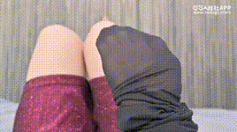 【SSA丝社】 短片 NO.397 淑贞 红色闪光连衣裙