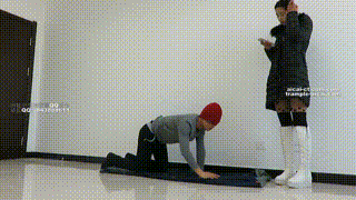 甜美【媛媛女主】白靴子踩踏全身!