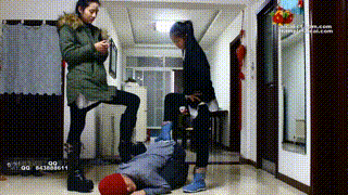 12侑主,【媛媛女主】出演!前后踢裆暴打抢劫犯!