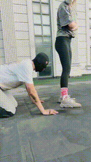 【Jeen】天台调-踩踏鞭打-钻胯-舔鞋底浓痰【双视角版】 bf30269_1